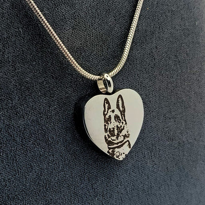 COLLAR FOTOGRABADO + BOX DE REGALO